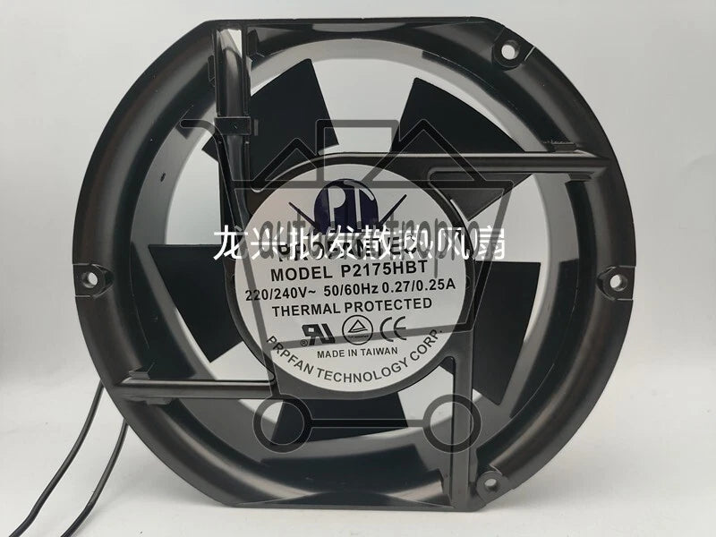 1 PCS Fan 17CM 2 wire Aluminum frame P2175HBT AC220/240V 17251