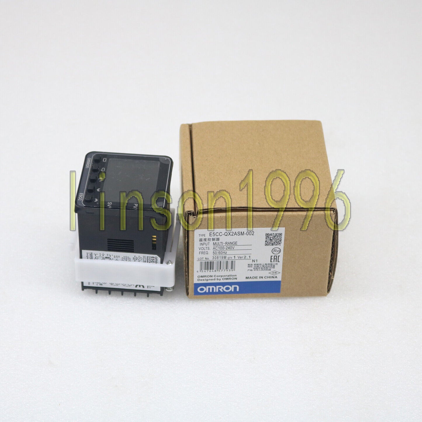 Omron E5CC Series Thermostat E5CC-QX2ASM-002 1-Year - OMRON
