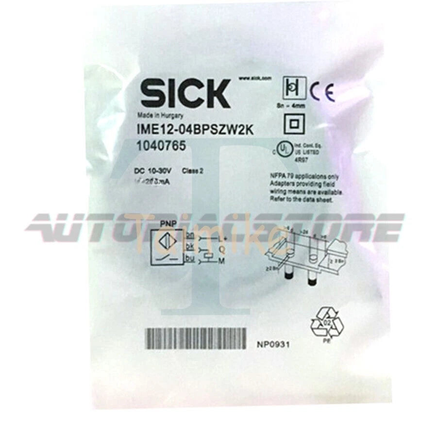 SICK IME12-04BPSZW2K Inductive proximity sensors ,PNP, 1PCS