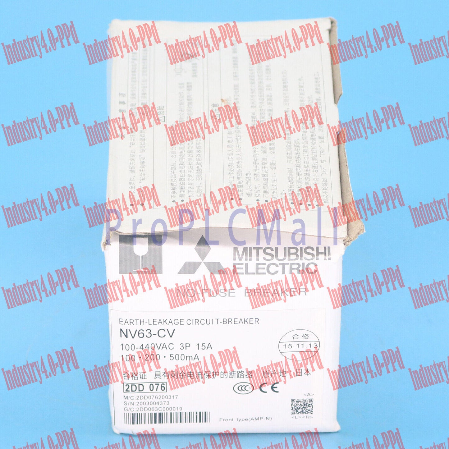 new 1PC IN BOX Mitsubishi Circuit Breaker NV63-CV 3P 15A 100-440V FAST SHIP#XR~