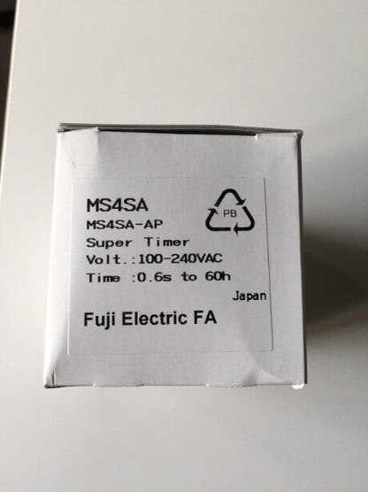 1PC FUJI MS4SA-AP Relay In Box 100-240VAC #FU