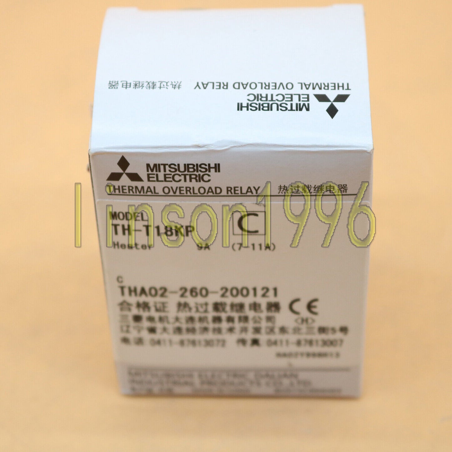 Mitsubishi Thermal Overload Relay TH-T18KP - MITSUBISHI