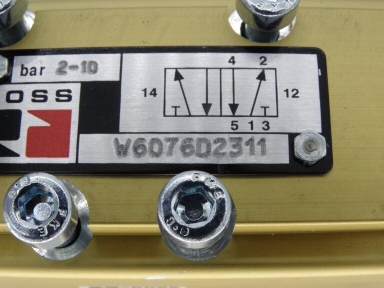 Ross Controls W6076D2311 Valve - ROSS CONTROLS