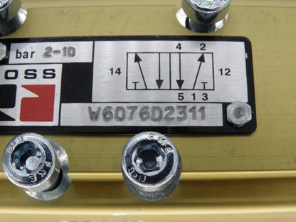 Ross Controls W6076D2311 Valve - ROSS CONTROLS