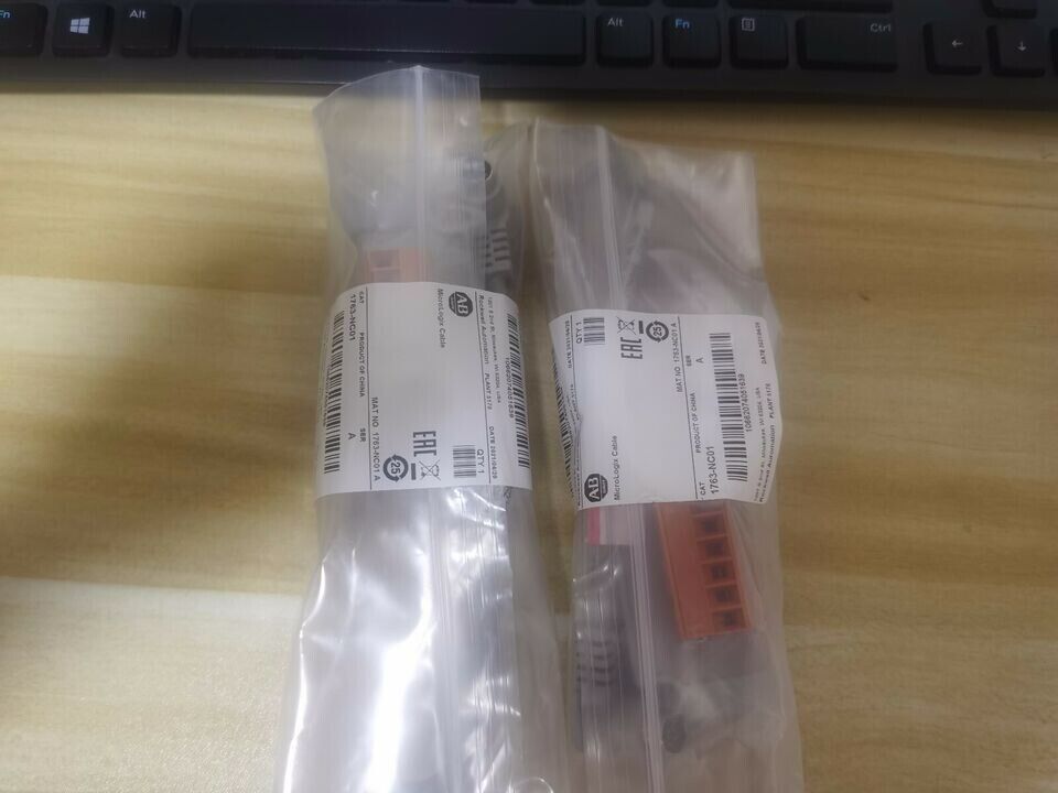 Allen Bradley MicroLogix DH-485 Comm Cable Surplus SEALED Model 1763-NC01 - High-Speed Industrial Communication Cable - ALLEN BRADLEY