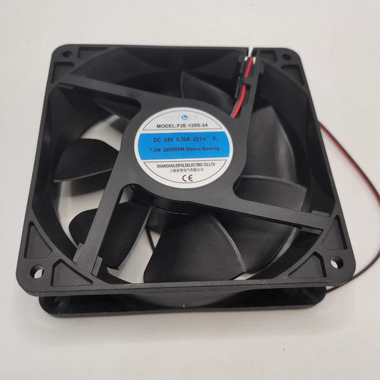 LEIPOLE F2E-120S-24 12038 24V 0.3A 12CM 2-Wire Cooling Fan