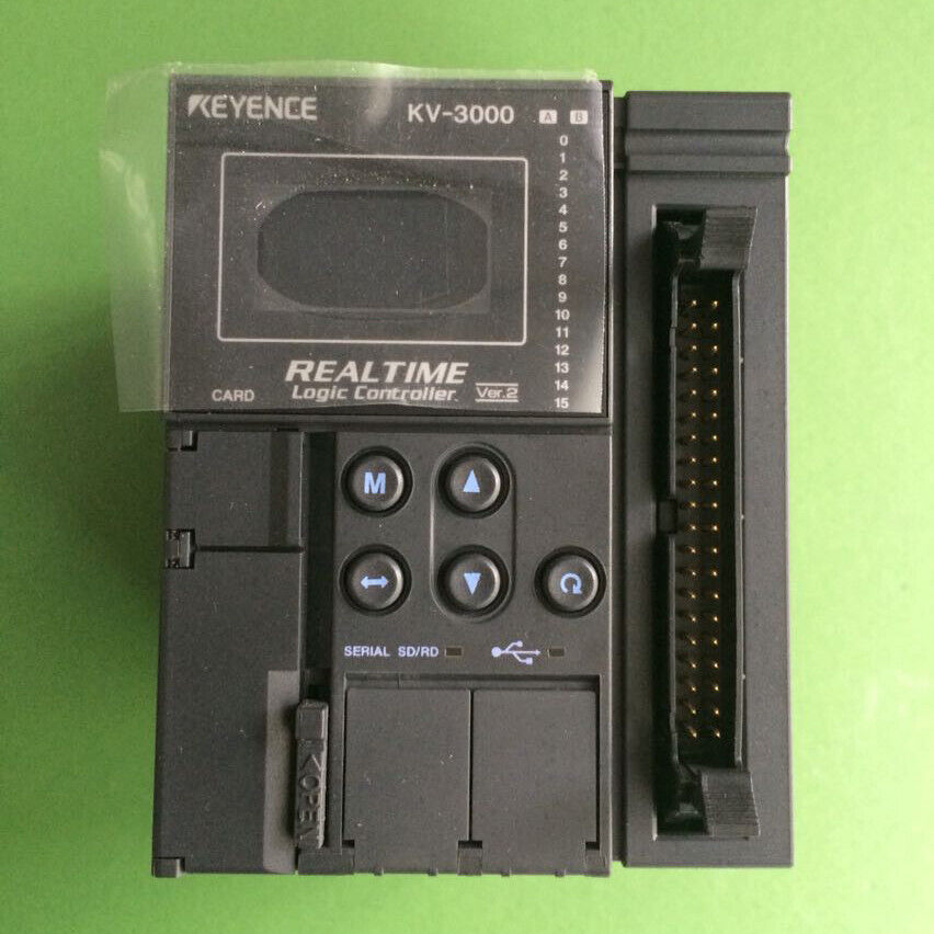 used Keyence PLC module KV-3000 Tested in Good Condition - KEYENCE