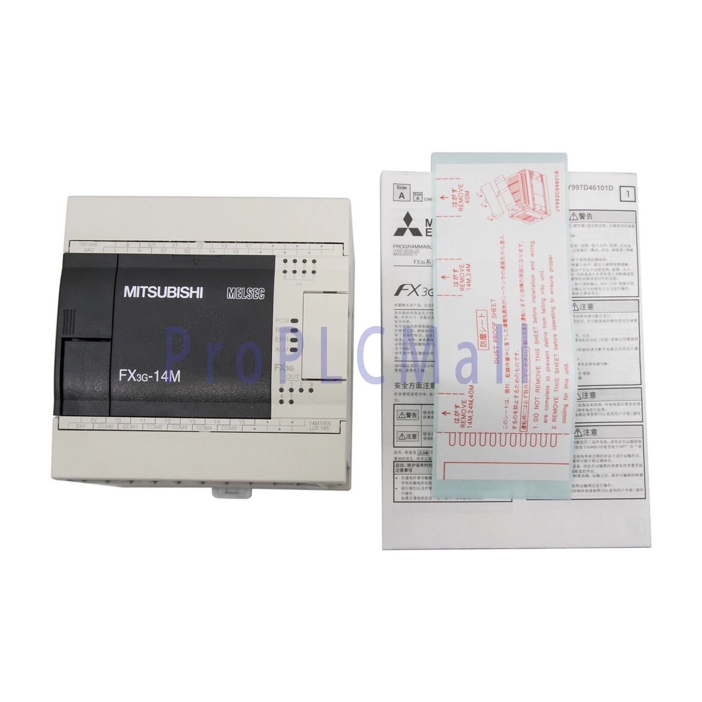 Mitsubishi PLC FX3G-14MT/ES-A Base Unit FX3G14MTESA PLC Processors 1PCS