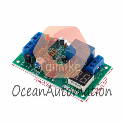 DC 12V LED Display Countdown Timing Timer Delay Turn OFF Relay Switch Module