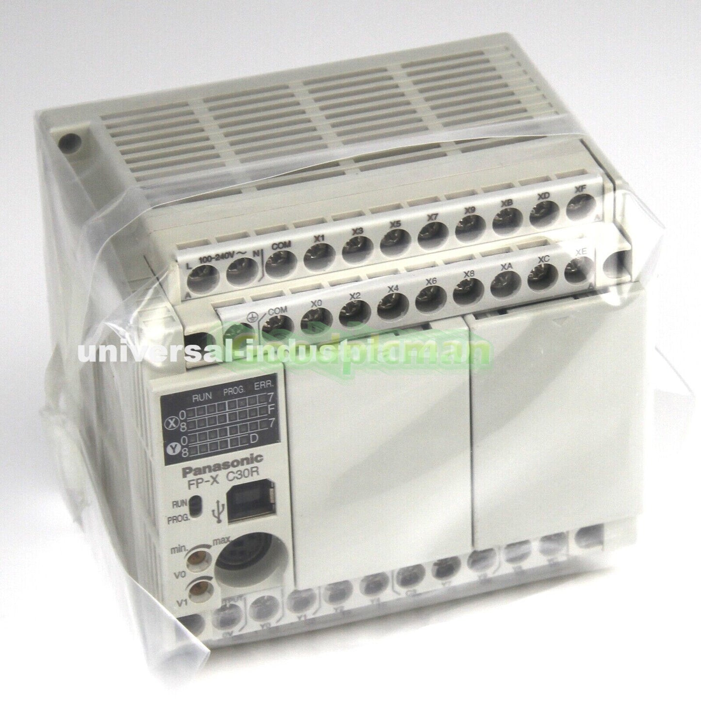 Panasonic AFPX-C30R PLC Control Unit 100~240VAC 16 DC Inputs