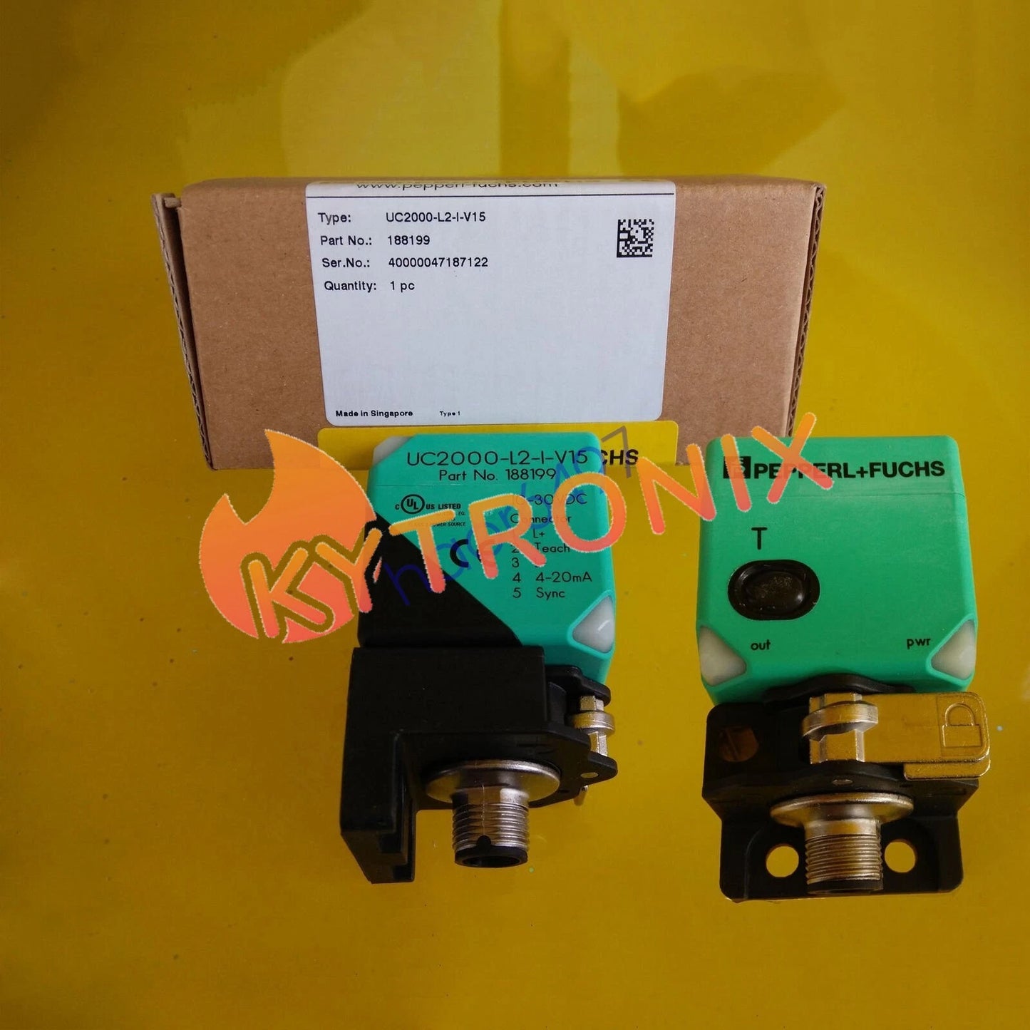 One For Pepperl+Fuchs UC2000-L2-I-V15 Sensor In Box Free Shipping
