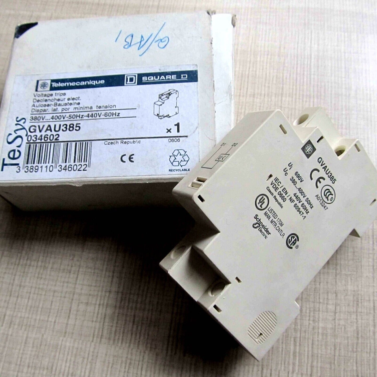 SCHNEIDER GVAU385 | Protection Circuit Breaker Motor - SCHNEIDER