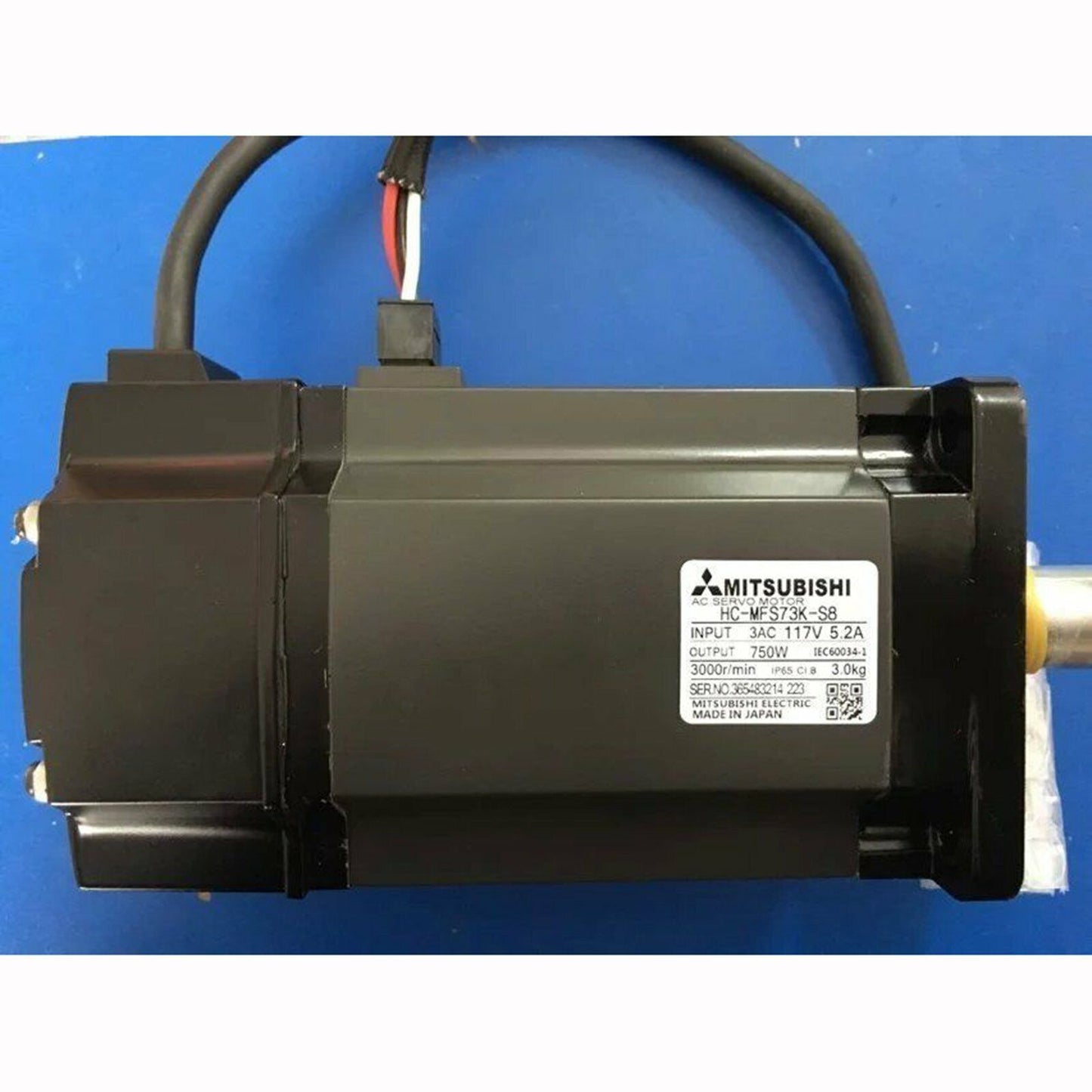 Mitsubishi Servo Motor HC-MFS73K-S8 One-Year Warranty - MITSUBISHI