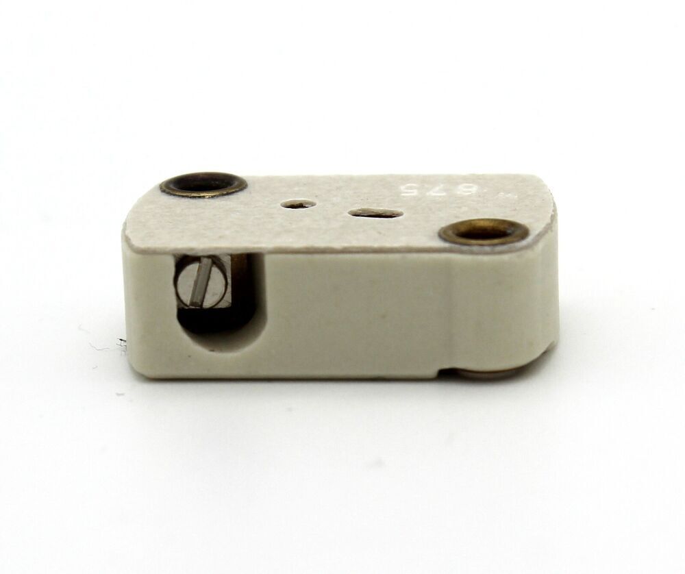 1pc  lampholder lamp-socket BENDER + WIRTH B&W 875 G6.35 GY6.35 GZ6.35