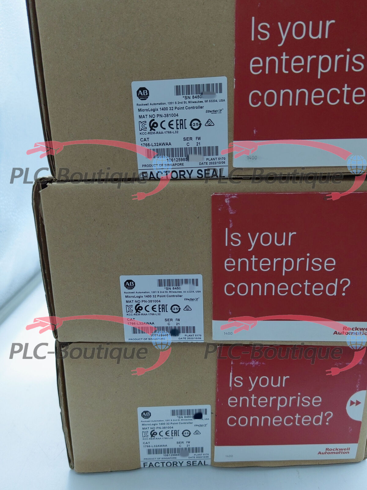 Allen Bradley 1766-L32AWA 1400 32 Point Controller - ALLEN BRADLEY
