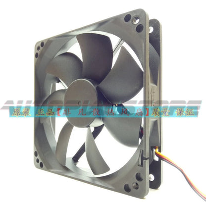 TT-1225 A1225L12S 12025 12V 0.30A Silent cooling chassis fan 3wire #au
