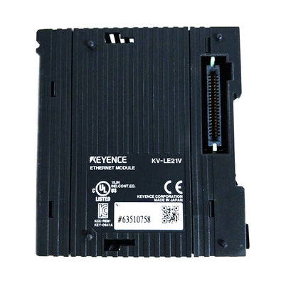 KEYENCE Ethernet Unit KV-LE21V KV-8000 Series Programmable Controller PLC - KEYENCE