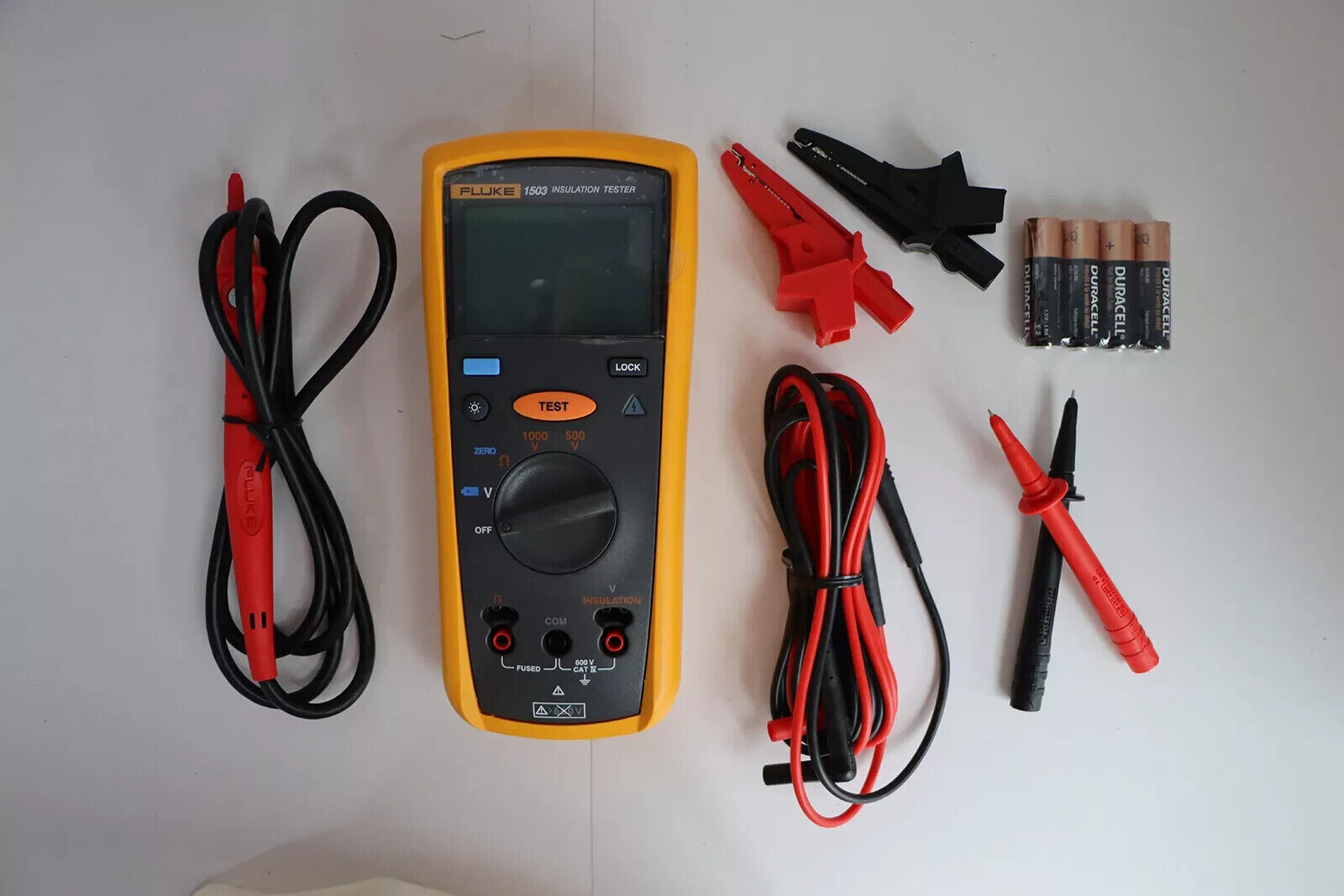 Fluke 1503 Digital Insulation Resistance Tester High Precision Megger Multimeter - FLUKE