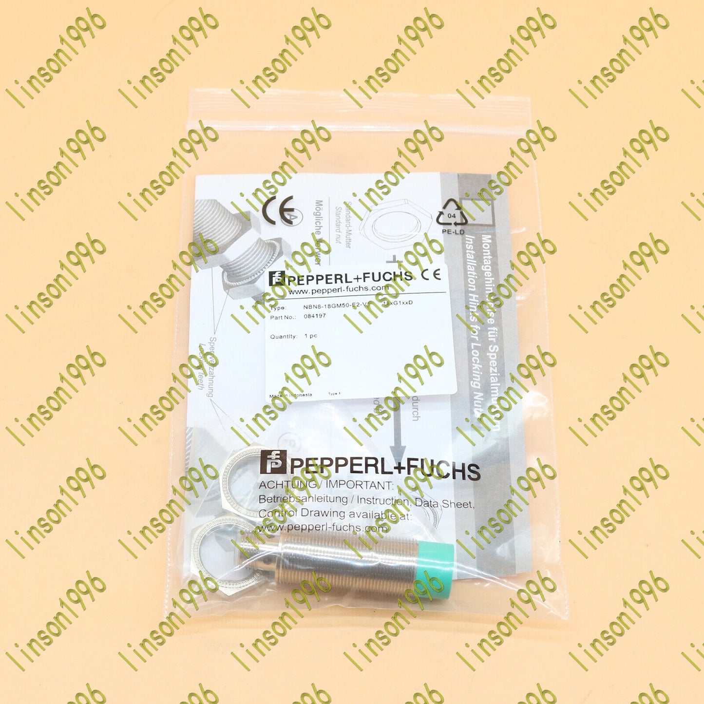 Pepperl+Fuchs NBN8-18GM50-E2-V1 Proximity Switch - PEPPERL+FUCHS