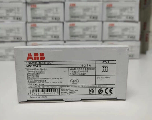 ABB MS132-2.5 (1.6-2.5A) Motor Starter 1pc - ABB