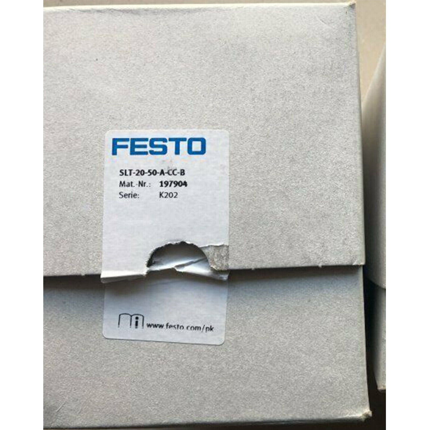 FESTO SLT-20-50-A-CC-B hydraulic cylinder - FESTO