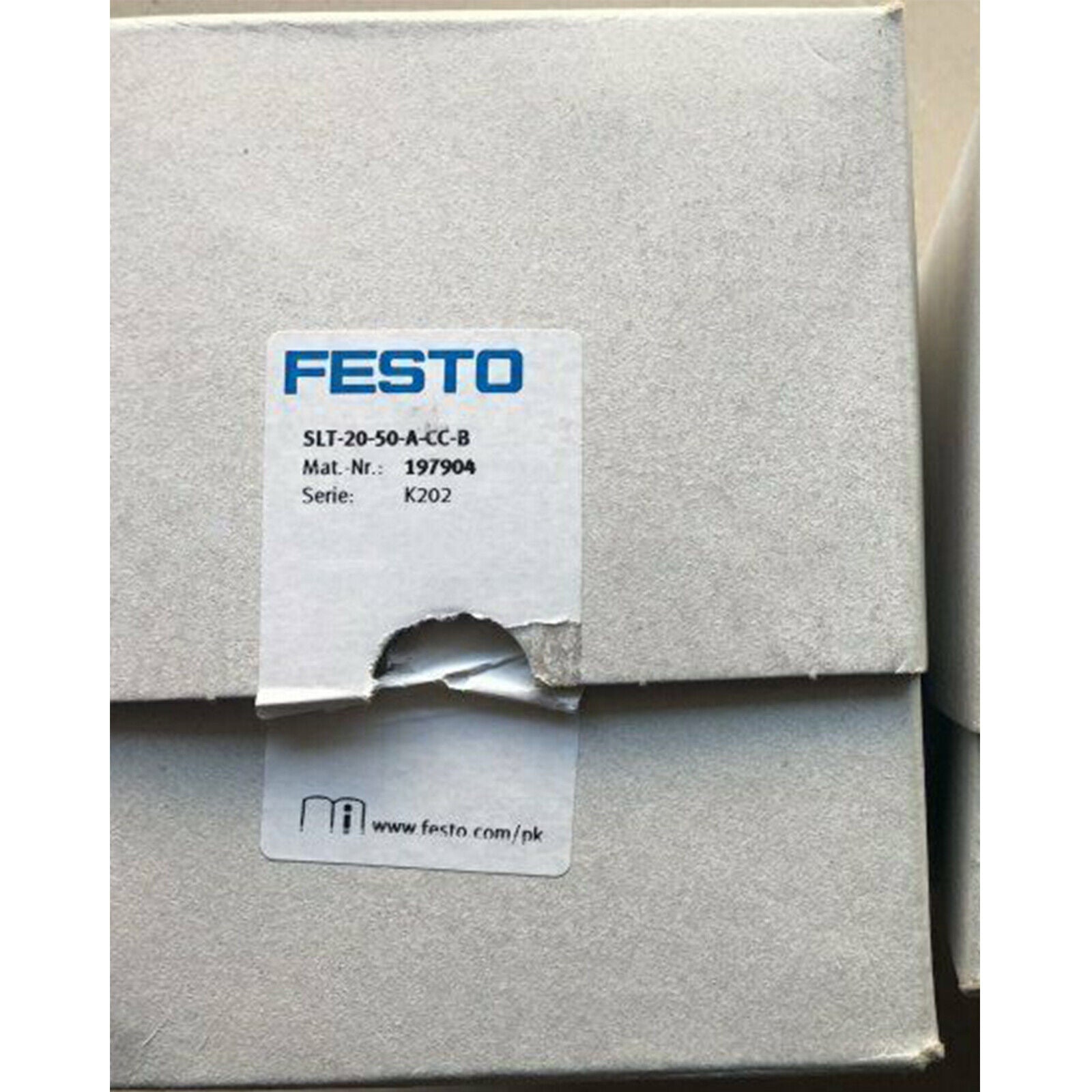 FESTO SLT-20-50-A-CC-B hydraulic cylinder - FESTO