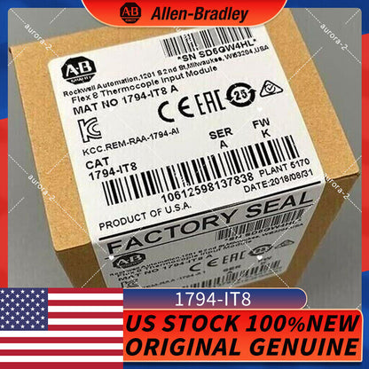 AB New Factory Sealed 1794-IT8 Flex 8-Channel Thermocouple Input Module - AB NEW FACTORY