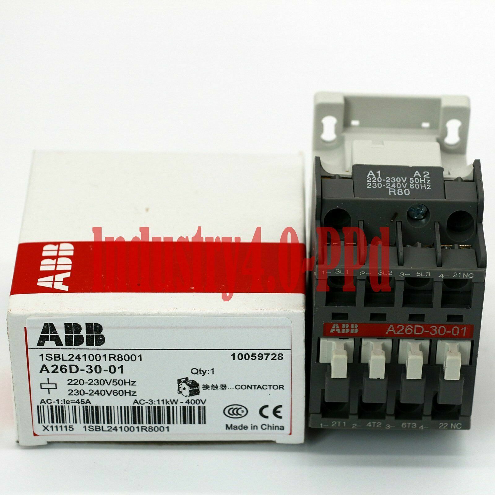 ABB A26D3001 220V Contactor - ABB