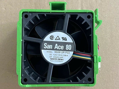 used SuperMicro San Ace 80 9G0812P1F03 4-Pin Hot Swap Fan FAN-0074L4