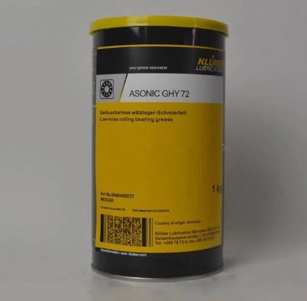 KLUBER Lubrication ASONIC GHY 72 Grease 1kg ( 35.3 oz) free ship