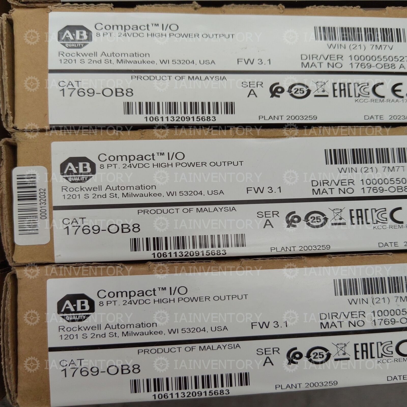 Allen Bradley Compact 8 Pt 24VDC High Power Output PLC - ALLEN BRADLEY