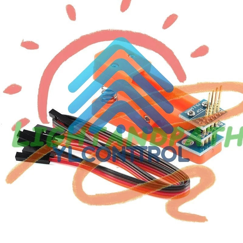 PCB Clip Test Stand 4P 5P 6P 2.54mm Spacing Pogo Pin Download Burn #Li