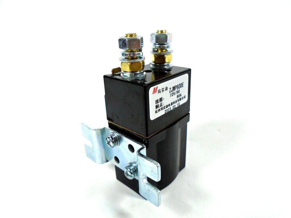 1Pcs ZJWP80DE electric car a normally open DC contactor DC 12V 24V 60V 80A
