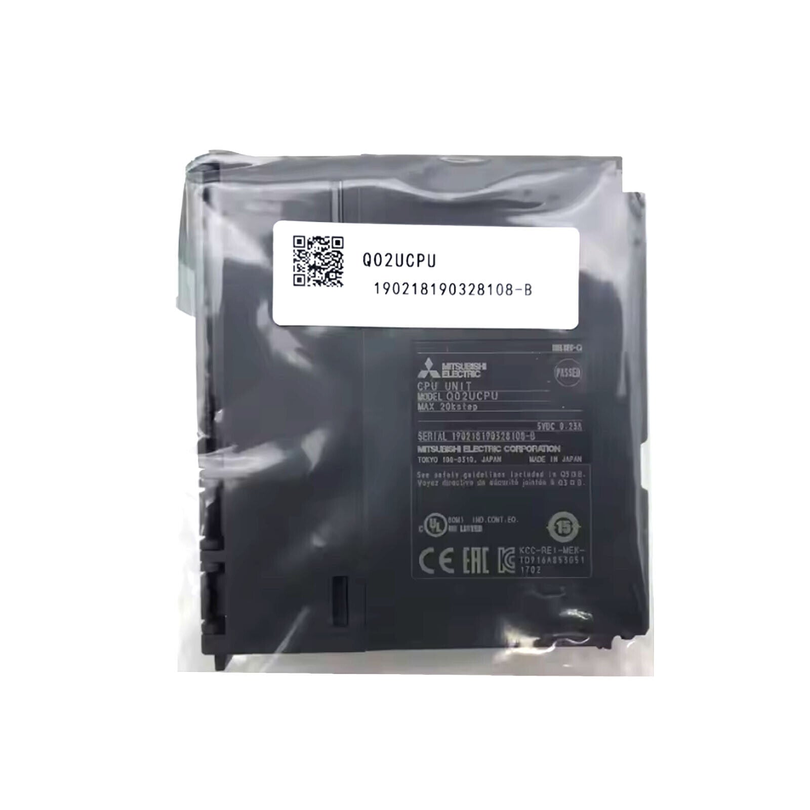 MITSUBISHI Q02UCPU PLC Module - High-Performance Industrial Control System - MITSUBISHI