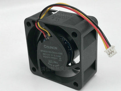 new SUNON EF40201BX-Q02U-G99 12V 0.78W 3-line axial flow cooling fan - SUNON
