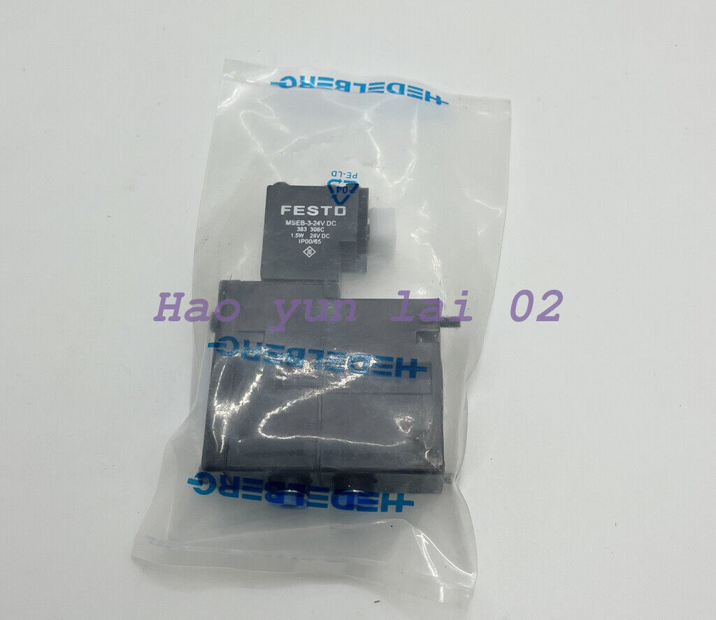 new 5 pieces M2.184.1111 Solenoid Valve Festo MEBH-4/2-QS-4-SA M2.184.1111/05 Valve - KOEED