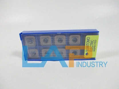 10PCS Sumitomo SEMT13T3AGSN-G ACP200 Carbide Inserts for Enhanced Cutting - SUMITOMO