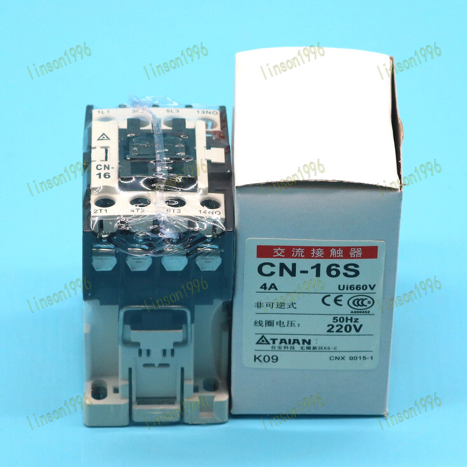 new 1pc  in box TECO CN-16S 220V Taian AC contactor spot stocks TECO