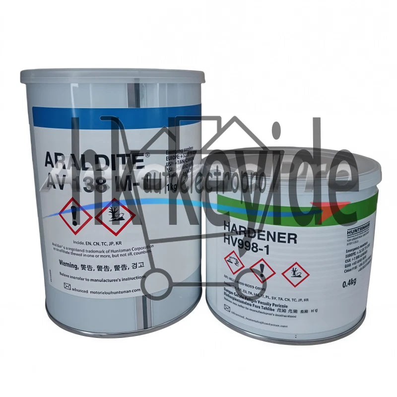 1Pcs Araldite AV 138 M-1 HV Epoxy 1kg & Hardener HV998-1 0.4kg ttl 1.4kg