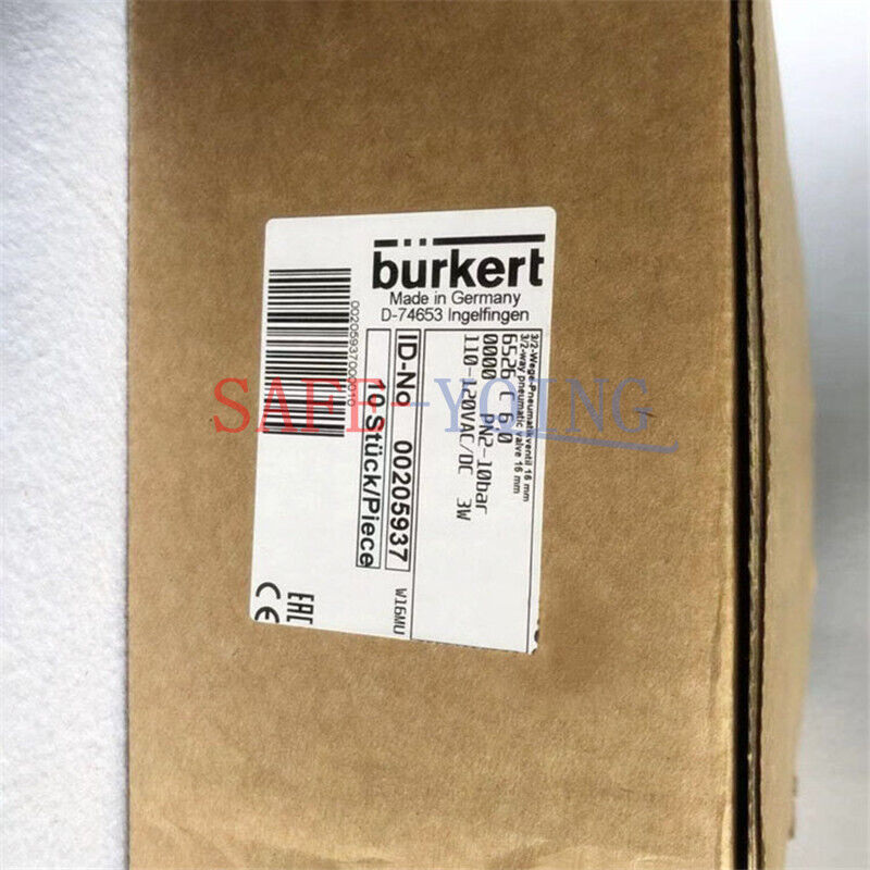 new 1PC BURKERT 6526 6526C6 00205937 Solenoid Valve - BURKERT