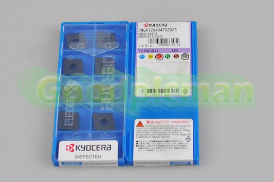 KYOCERA CNGA120404T02025 A65 CNGA431T00825 CNGA120404 CARBIDE INSERTS 10pcs/box