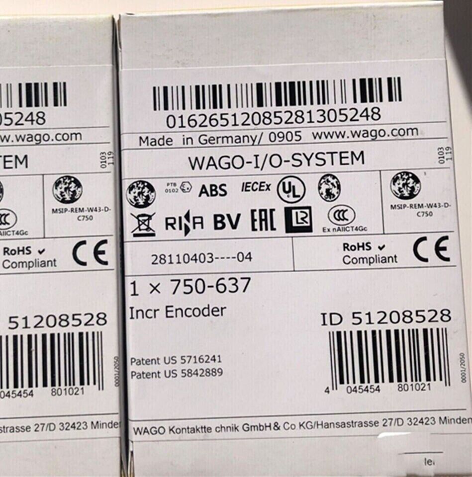 NEW WAGO 750-637 PLC Module 750637 WAGO