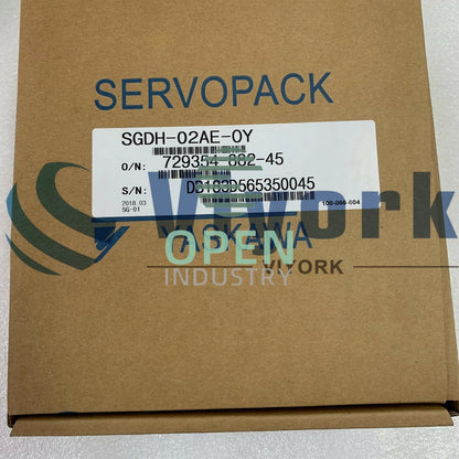 1PCS Yaskawa SGDH-02AE-OY SERVO DRIVE 3.4AMP 230V