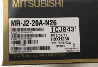 new MITSUBISHI MR-J2-20A-N26 MRJ220AN26 AC Servo Drive - MITSUBISHI