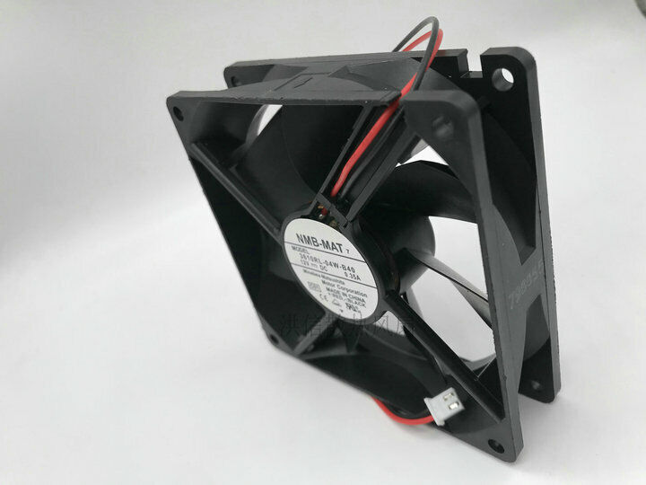 new NMB-MAT 3610RL-04W-B40 DC12V 0.35A 9CM 9025 2-wire chassis silent fan