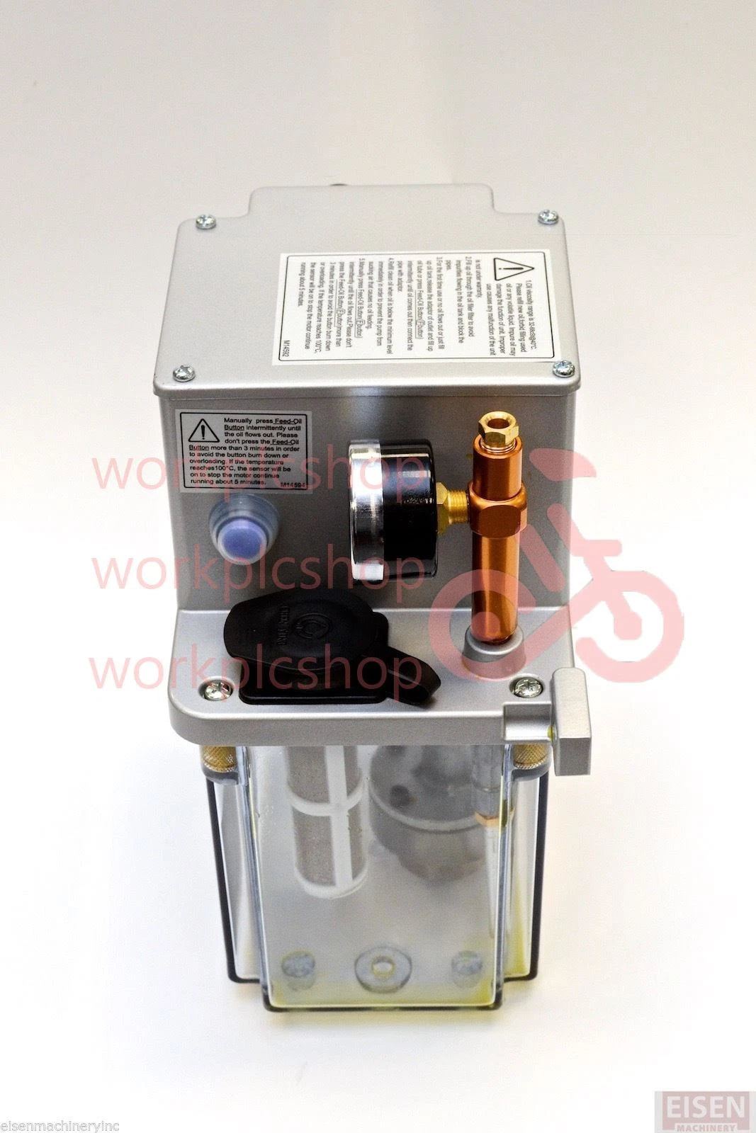 CEN03 Pressure Relief Electric Lubricator CEN03 2 Liter, 220VAC Lubrication Unit