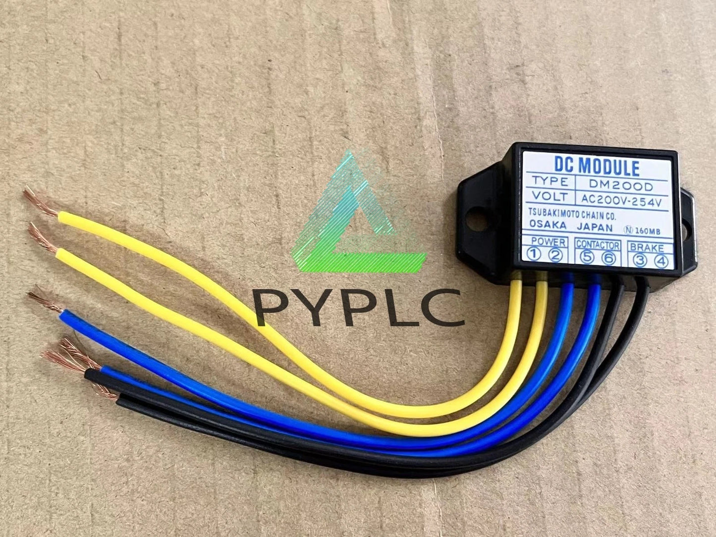 Tsubaki Rectifier DC MODULE TYPE DM200D VOLT AC200V-254V Module~
