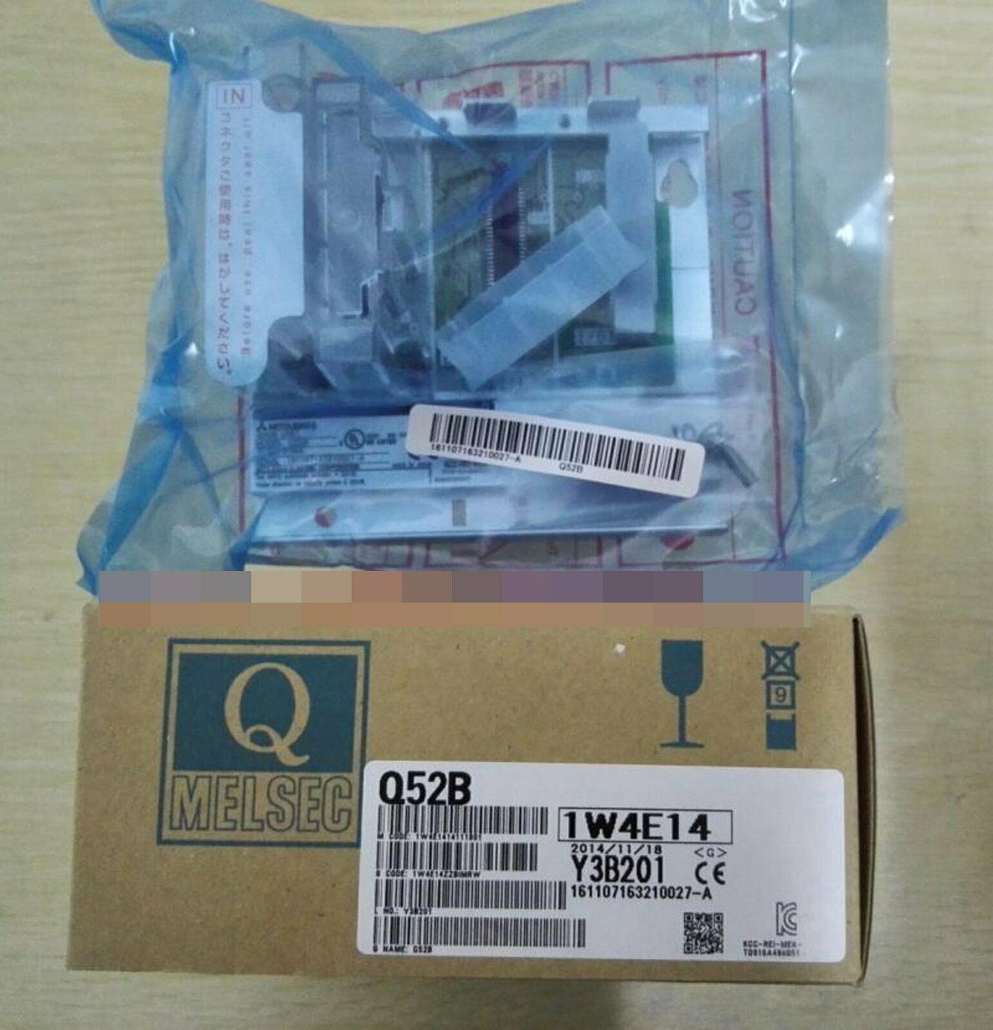 1PC Q52B Mitsubishi Q52B PLC Substrate Mitsuboshi IN BOX One Year - MITSUBISHI