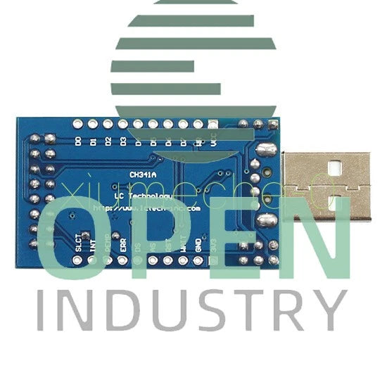 CH341A module USB to UART IIC SPI TTL ISP EPP/MEM parallel converter