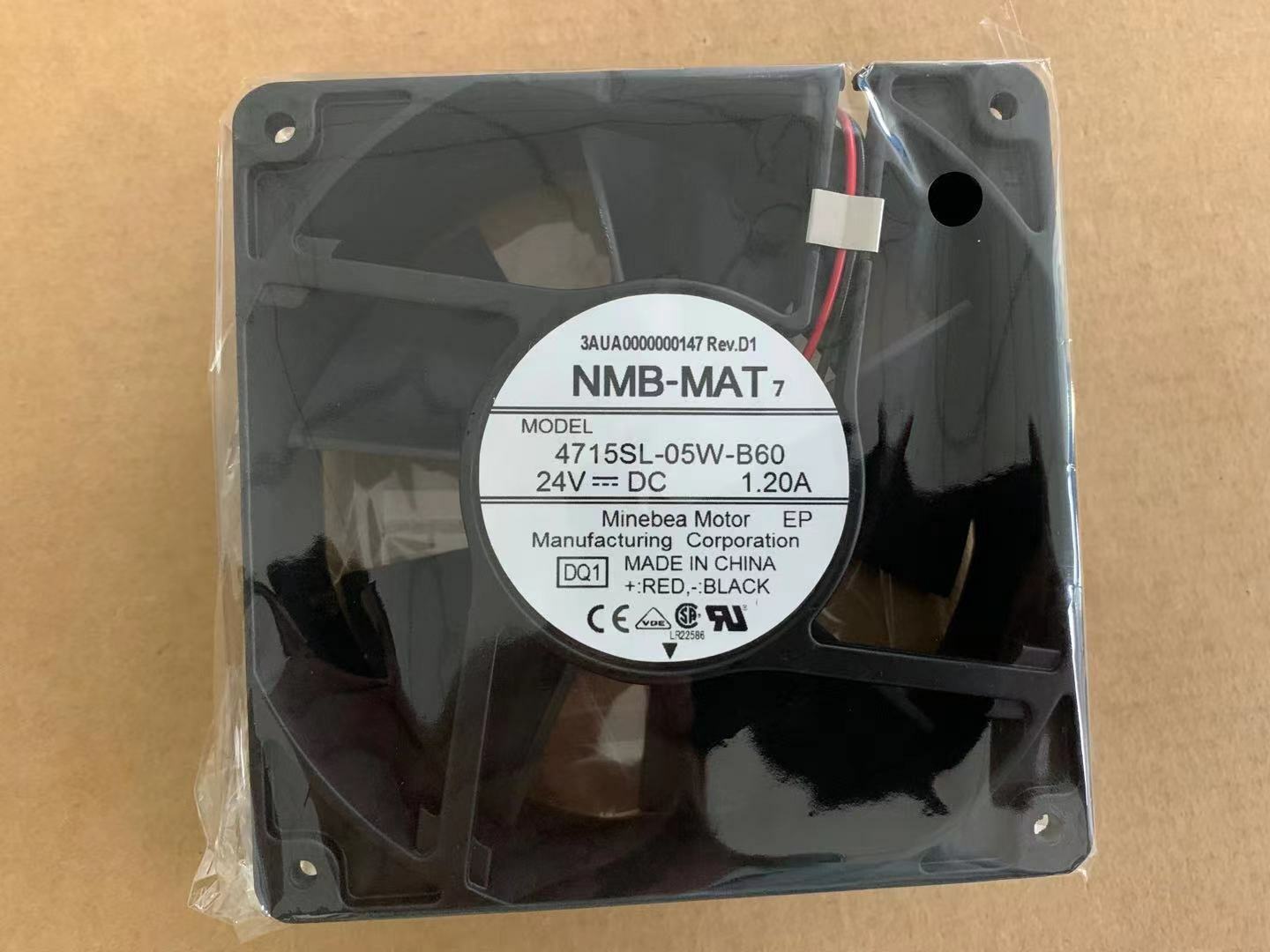 new Miriam NMB 120*120*38 4715SL-05W-B60 -DQ1 24V 1.2A aluminum frame fan